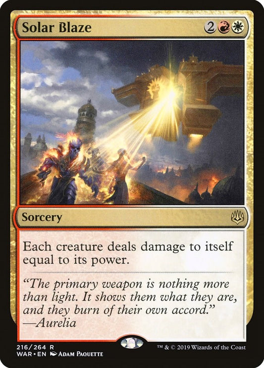 Solar Blaze [WAR - 216]