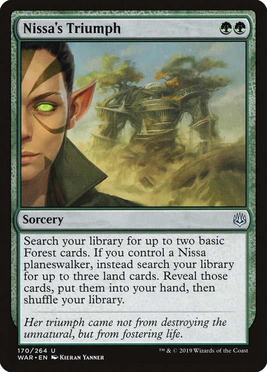 Nissa's Triumph [WAR - 170]