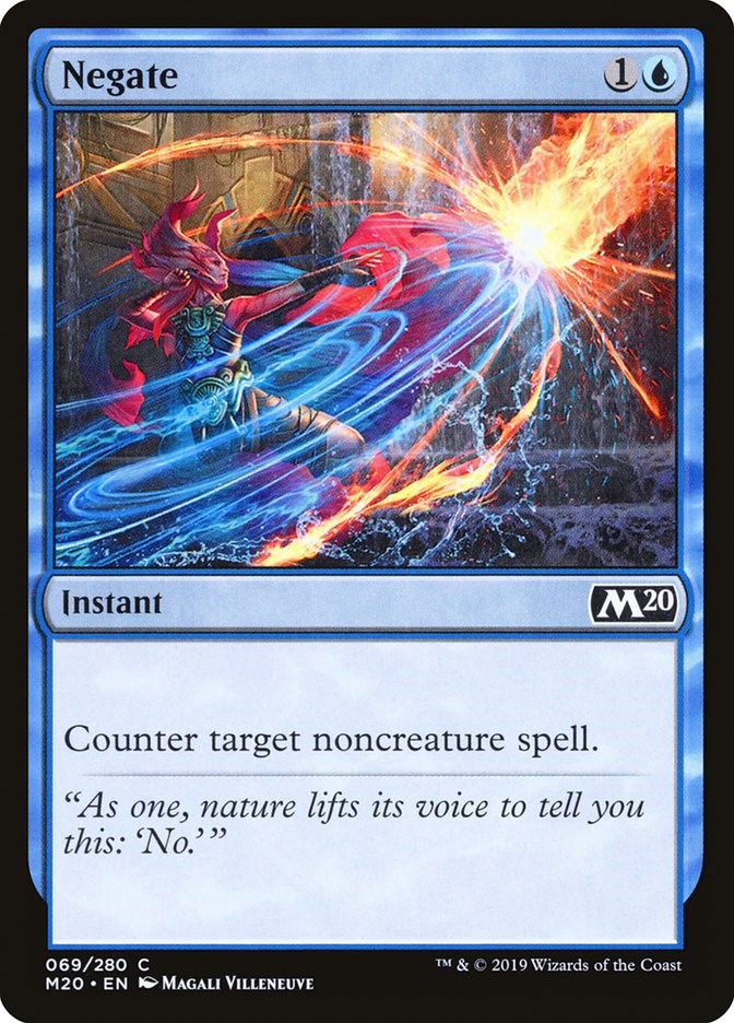 Negate [M20 - 69]