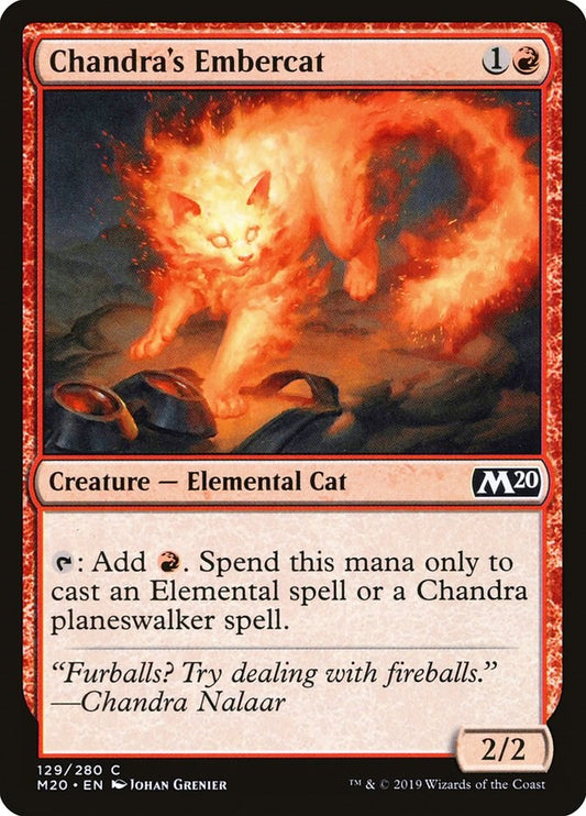 Chandra's Embercat [M20 - 129]