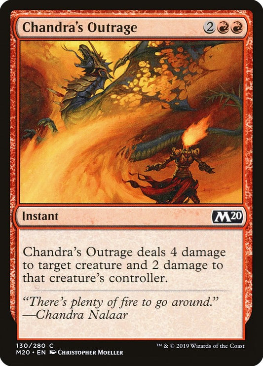 Chandra's Outrage [M20 - 130]