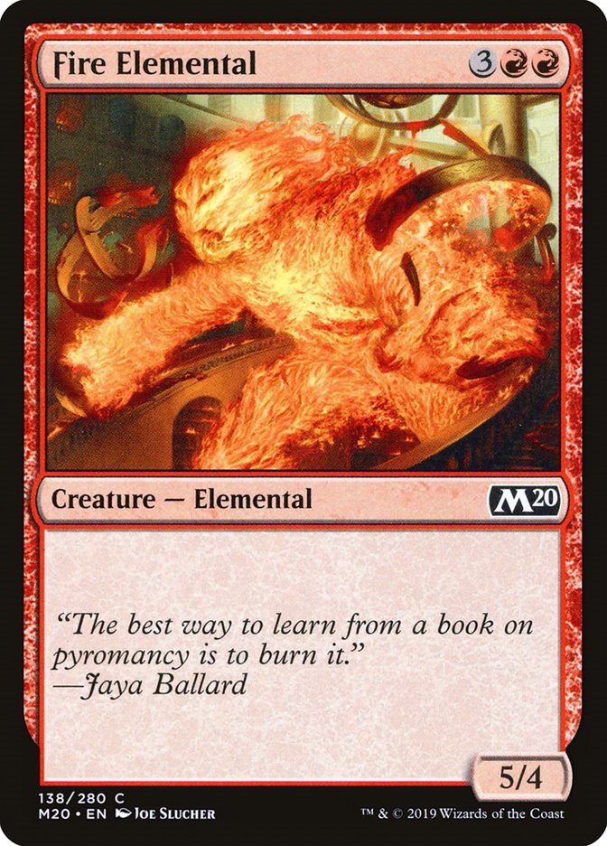 Fire Elemental [M20 - 138]