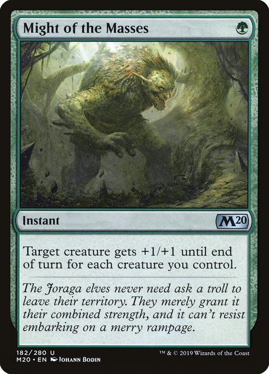 Might of the Masses [M20 - 182]