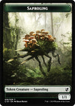 Saproling // Manifest Double-Sided Token
