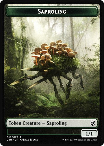 Saproling // Manifest Double-Sided Token