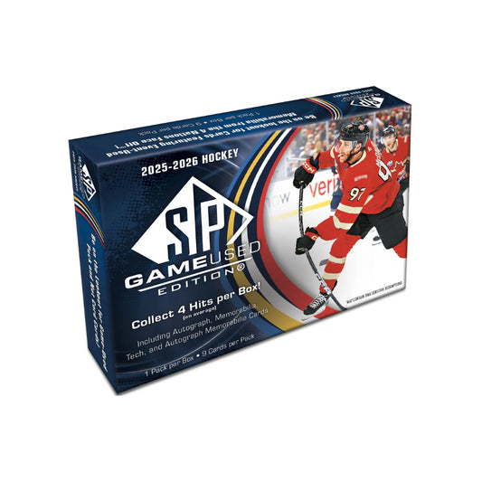 UD SP GAME USED HOCKEY 25/26