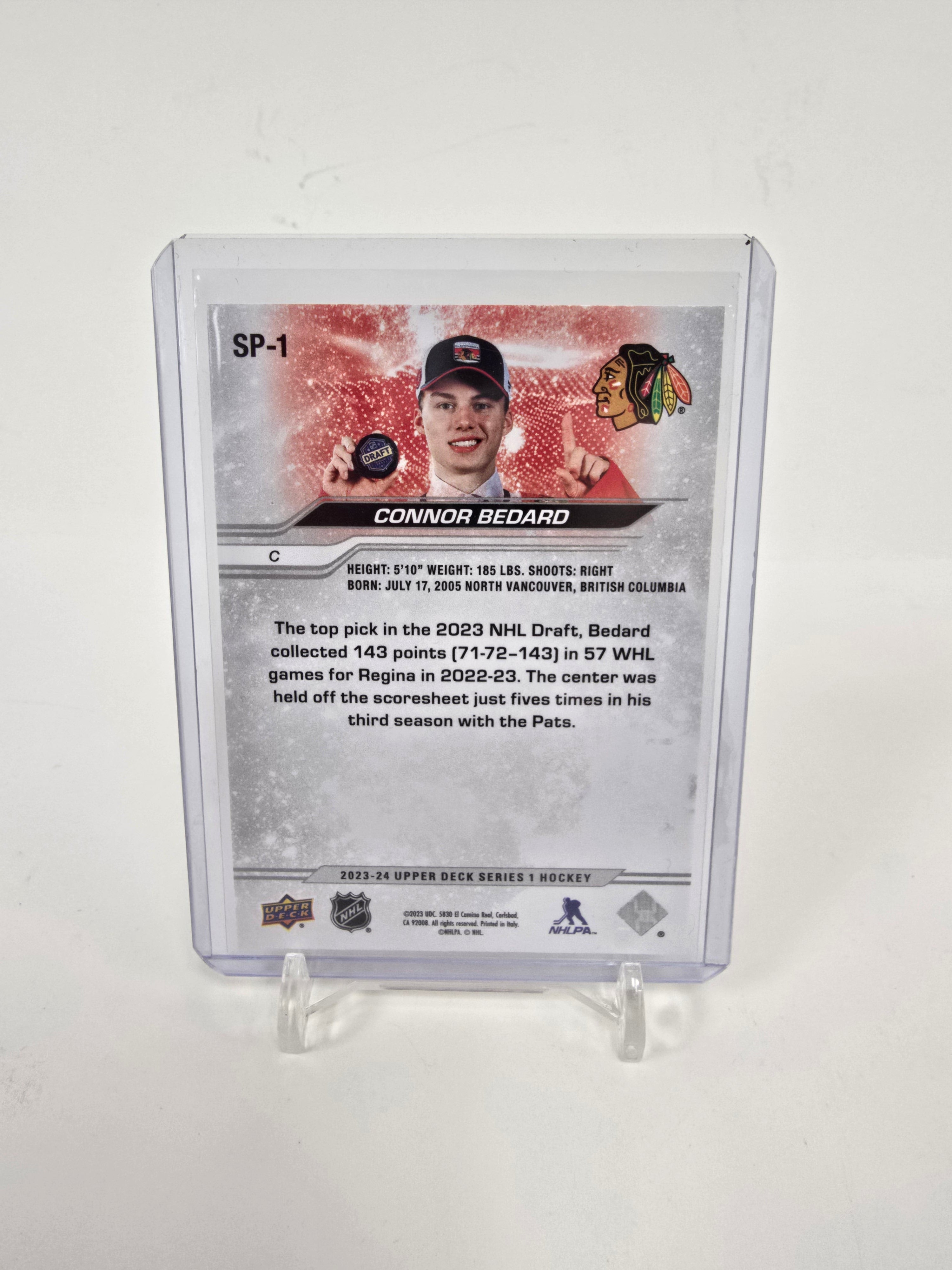 2023-24 Upper Deck #SP1 Connor Bedard SP