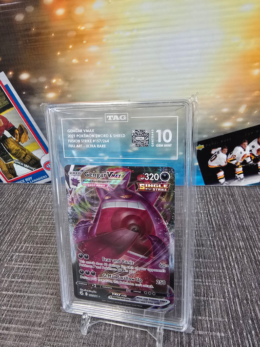 2021 pokemon Sword&Shield Gengar VMAX #157