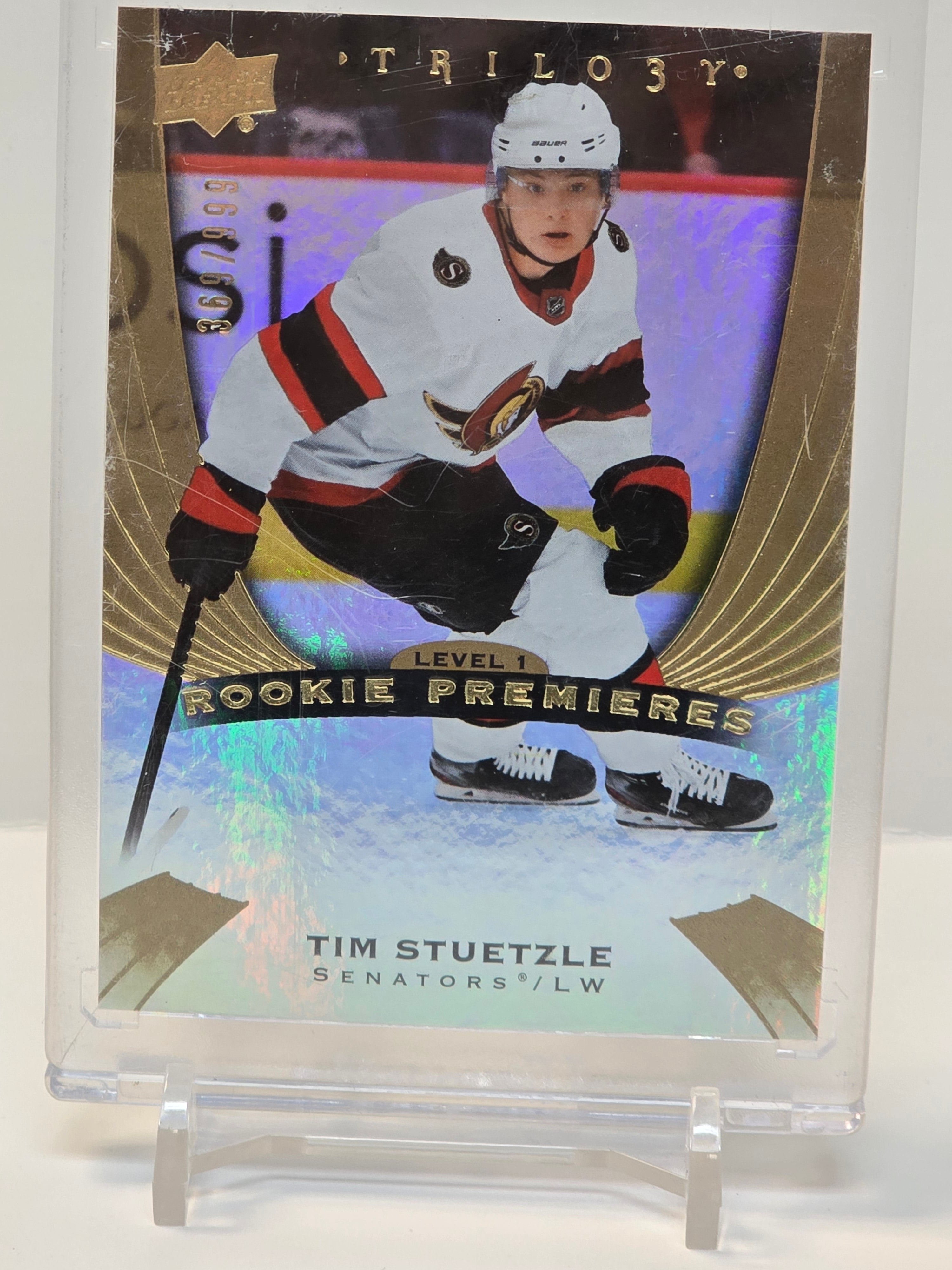 UD Trilogy #ST Tim Stutzle/999 RC 2020-21