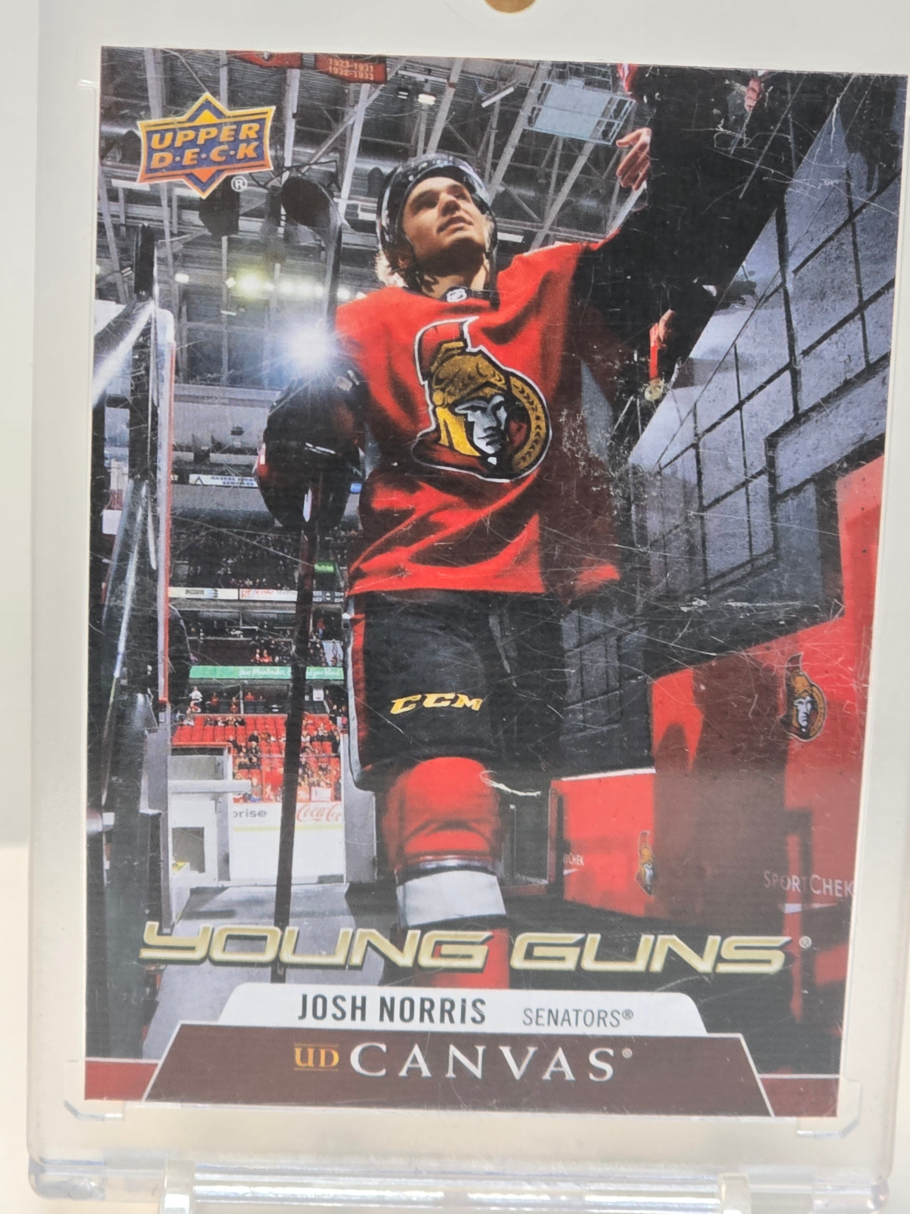 UD Canvas #C111 Josh Norris YG 2021-21