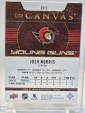 UD Canvas #C111 Josh Norris YG 2021-21