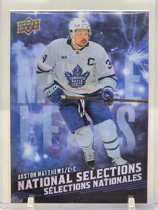 UD Tim Hortons National Selections #NS5 Auston Matthews 2025-26