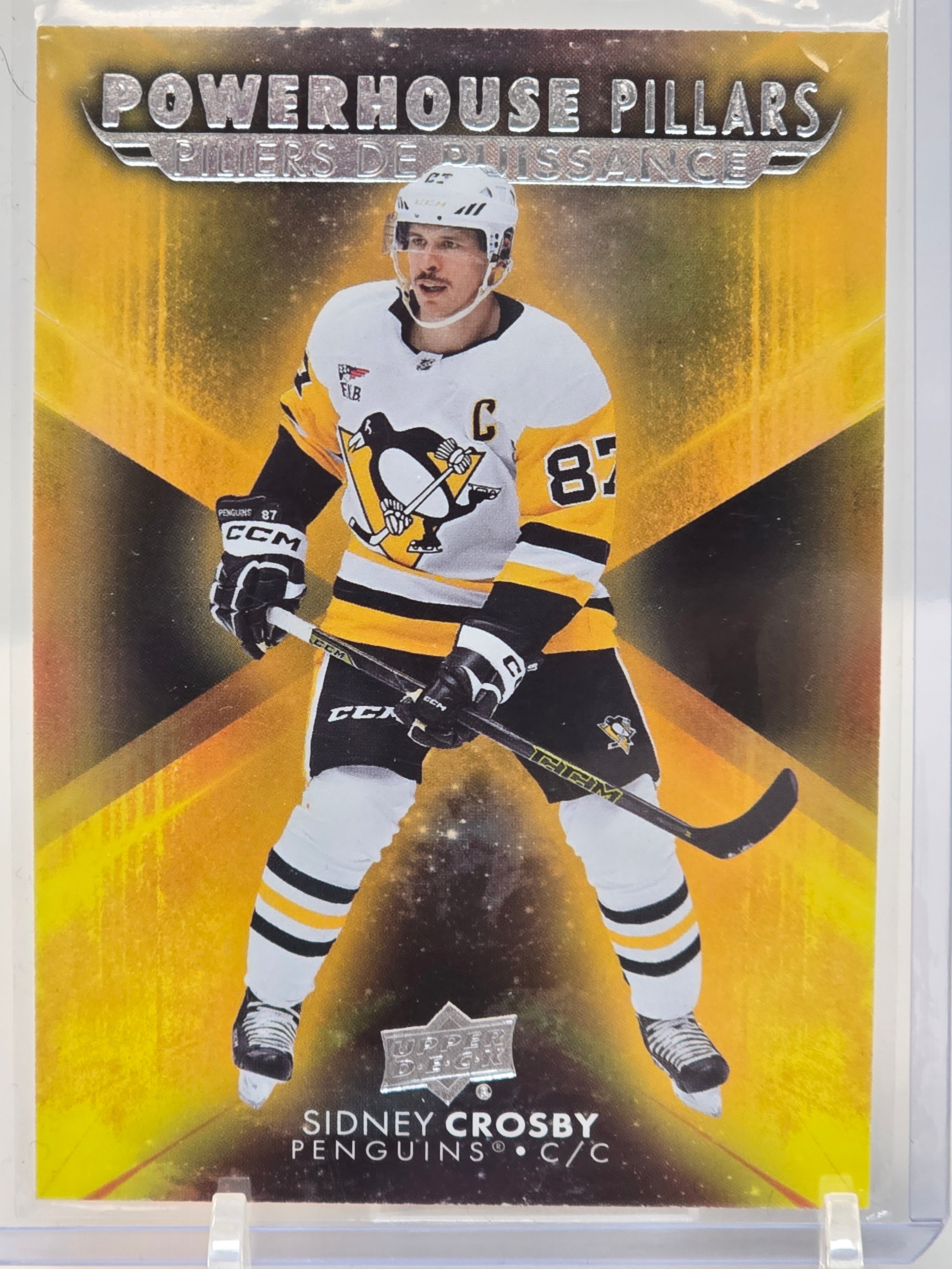 UD Tim Hortons Powerhouse Pillars #CP2 Sidney Crosby 2025-26