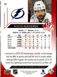 2024-25 SP Authentic Limited Red #14 Nikita Kucherov