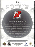 2024-25 SP Authentic Freshman Focus #FF16 Brian Halonen
