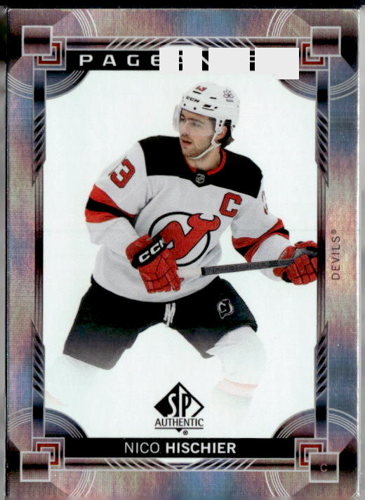 2024-25 SP Authentic Pageantry #P24 Nico Hischier
