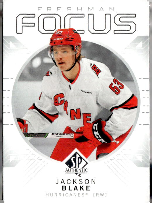 2024-25 SP Authentic Freshman Focus #FF29 Jackson Blake