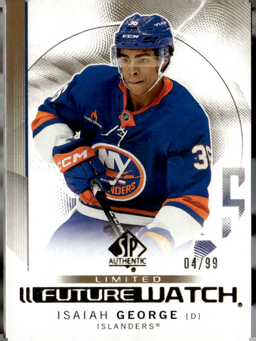 2024-25 SP Authentic Limited Gold #197 Isaiah George FW
