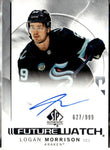 2024-25 SP Authentic #136 Logan Morrison FW AU/ 627/999