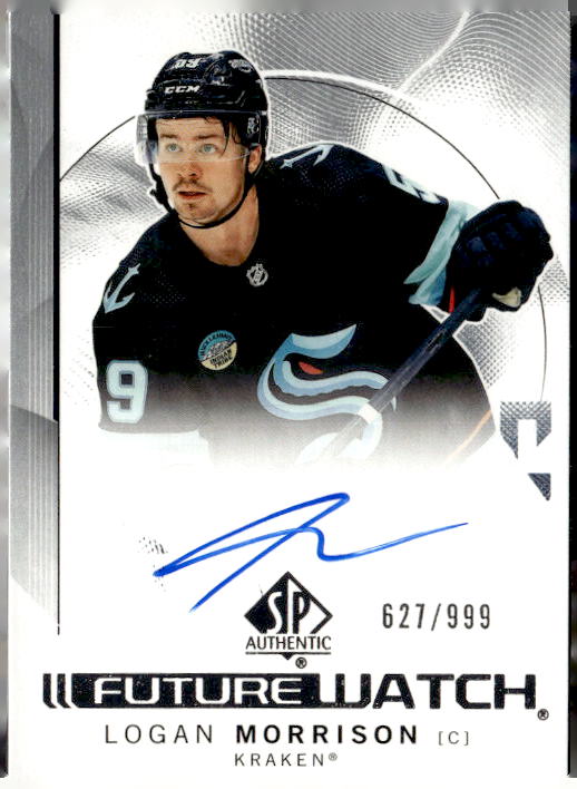 2024-25 SP Authentic #136 Logan Morrison FW AU/ 627/999