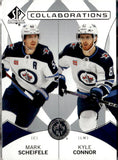 2024-25 SP Authentic Collaborations #C23 Mark Scheifele/Kyle Connor