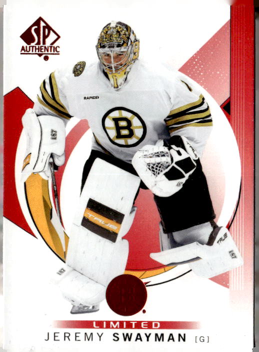 2024-25 SP Authentic Limited Red #42 Jeremy Swayman