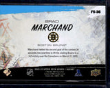 2022-23 Upper Deck Freestyles Blue #FS36 Brad Marchand