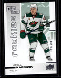 2020-21 Upper Deck UD Top Shelf Rookies #TS9 Kirill Kaprizov 379/500