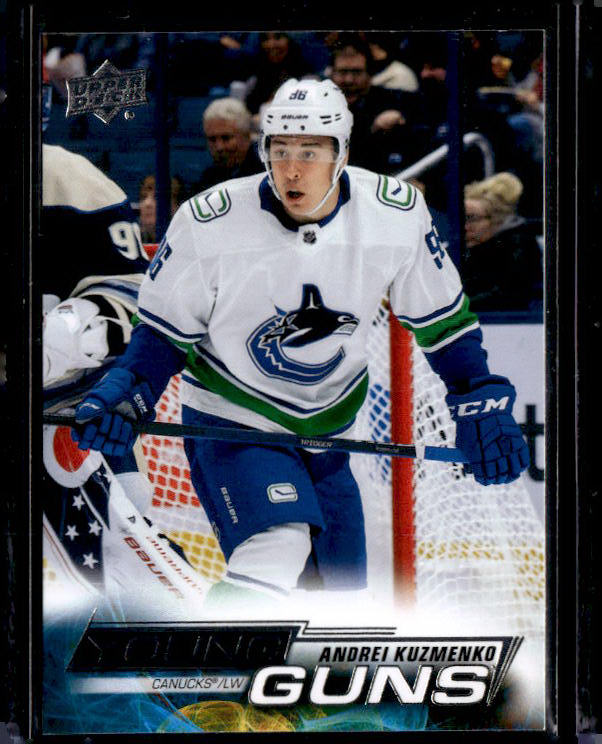 2022-23 Upper Deck #465 Andrei Kuzmenko YG RC