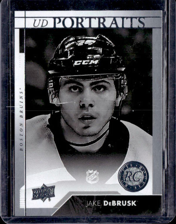 2017-18 Upper Deck UD Portraits #P74 Jake DeBrusk