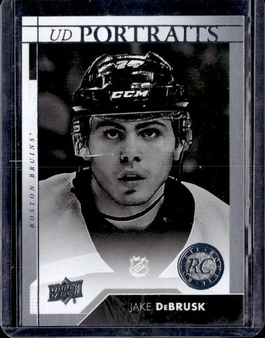 2017-18 Upper Deck UD Portraits #P74 Jake DeBrusk