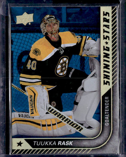 2015-16 Upper Deck Shining Stars Royal Blue #SS20 Tuukka Rask