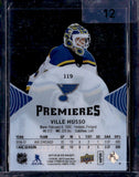 2017-18 Upper Deck Ice #119 Ville Husso 0431/1299 RC