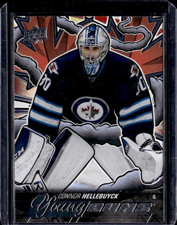 2024-25 Upper Deck Young Guns Renewed Series 2 #214 Connor Hellebuyck