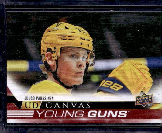 2022-23 Upper Deck UD Canvas #C366 Juuso Parssinen YG