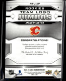 2023-24 Black Diamond Rookie Team Logo Jumbo Patches #RTLJP Jakob Pelletier