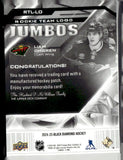 2024-25 Black Diamond Rookie Team Logo Jumbo Puzzle Patch #RTLLO Liam Ohgren