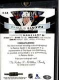 2019-20 O-Pee-Chee Platinum Rookie Autographs #RSA Rasmus Sandin A