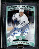 2019-20 O-Pee-Chee Platinum Rookie Autographs #RSA Rasmus Sandin A