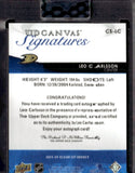 2023-24 Upper Deck Clear Cut Canvas Signatures #CSLC Leo Carlsson