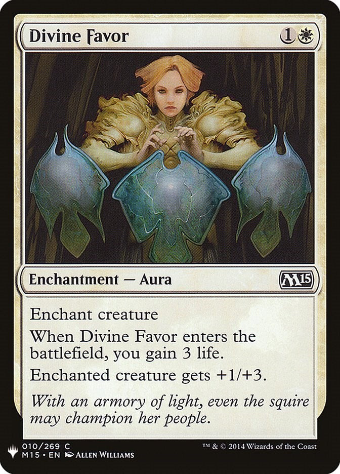 Divine Favor [LIST - 10]