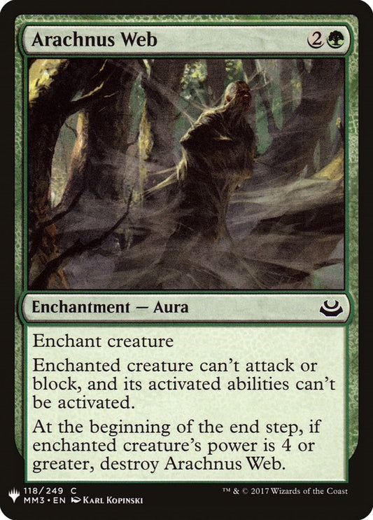 Arachnus Web [LIST - 118]
