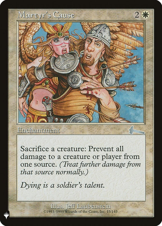 Martyr's Cause [LIST - 13]