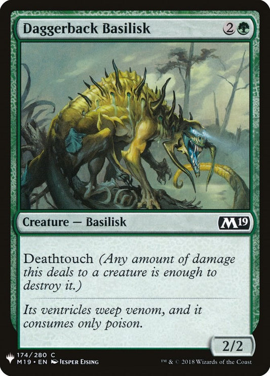 Daggerback Basilisk [LIST - 174]