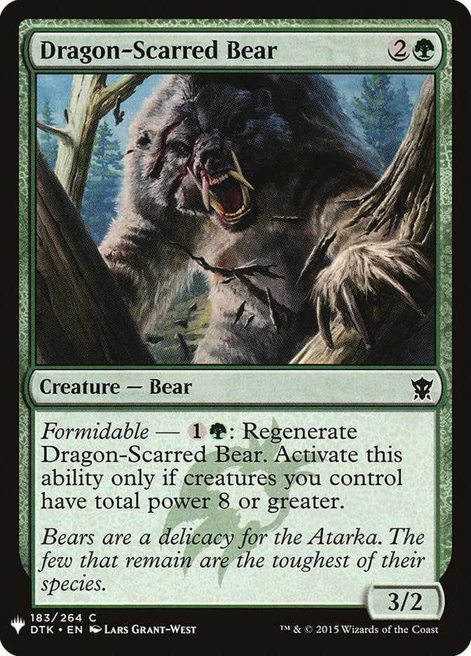 Dragon-Scarred Bear [LIST - 183]