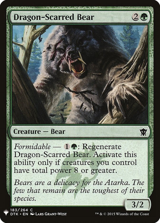 Dragon-Scarred Bear [LIST - 183]