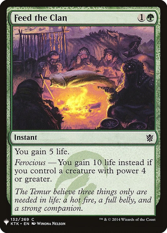 Feed the Clan [LIST - 132]