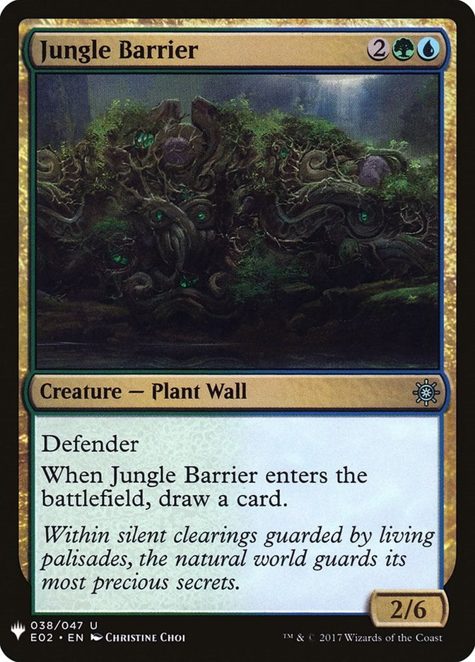 Jungle Barrier [LIST - 38]