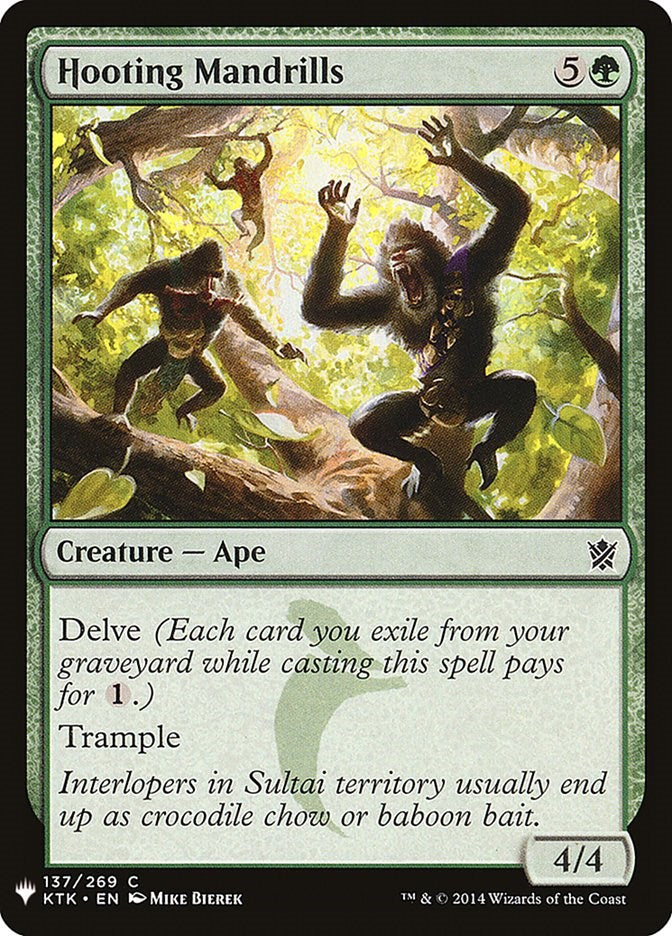 Hooting Mandrills [LIST - 137]