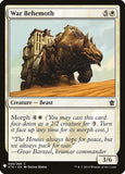 War Behemoth [LIST - 29]
